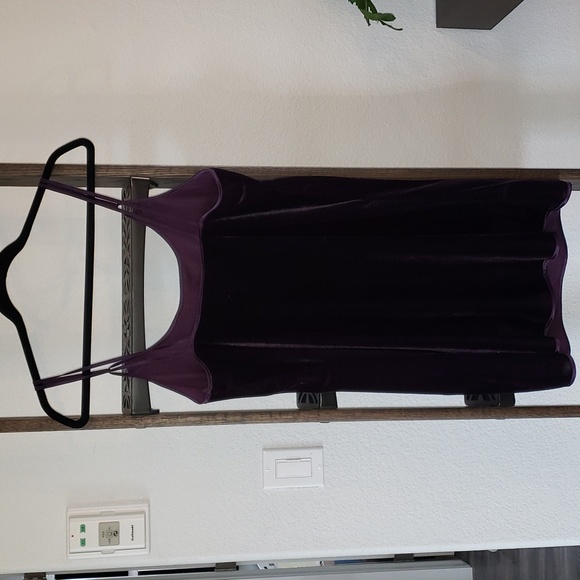 bundle -Soft Sensations Spaghetti Strap Dress Purple Velvet Soft - Picture 10 of 13